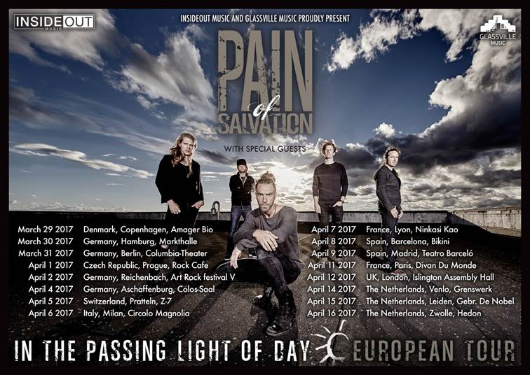 Pain Of Salvation tour 2017