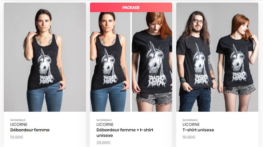 illustration art shirt radio metal licorne unicorn gallery models Will Argunas