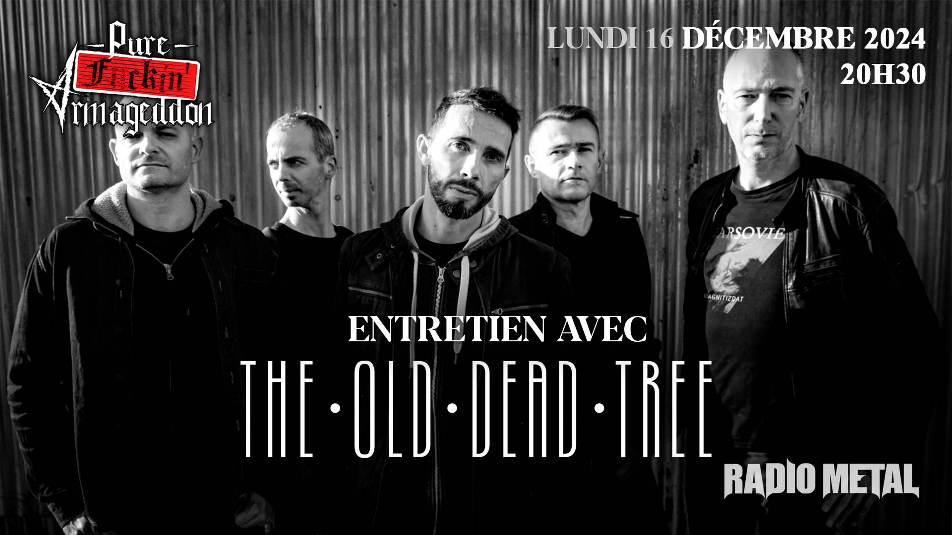 the old dead tree radio metal pfa