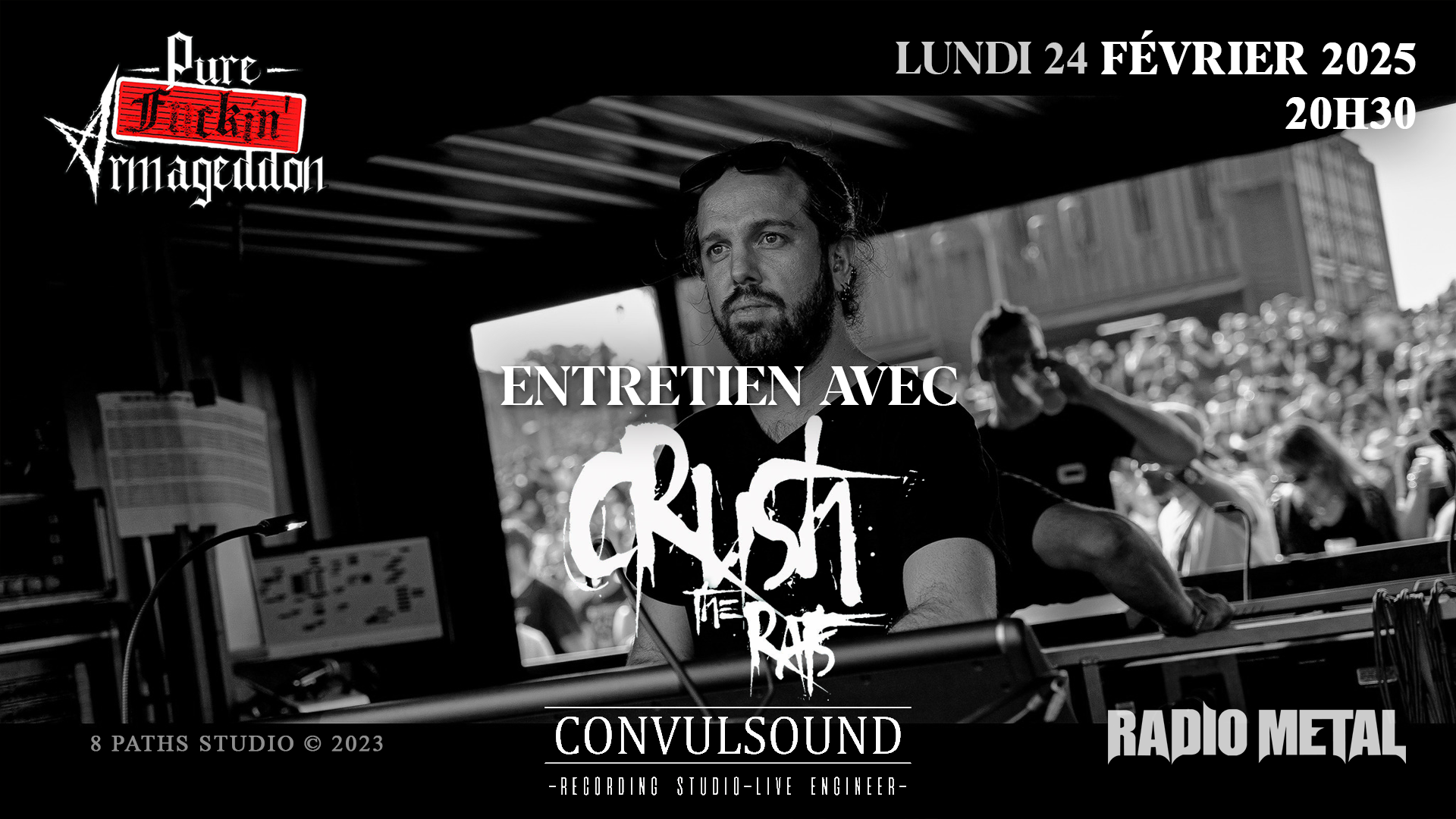 thibault bernard interview crush the rats convonvulsound radio metal